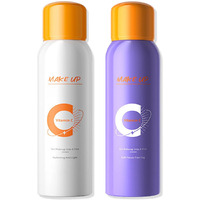 2Pcs Makeup Setting Spray For Face,Waterproof Setting Spray For Makeup,Long Lasting Oil Control Finishing Holding Face Mist,Refreshing Hydrating Glossy And Matte Fixing Facial Mist Make Up Set A1