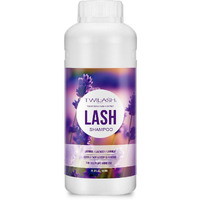 600Ml Lash Shampoo Bulk, Eyelash Cleanser For Extensions, Safe Makeup Remover, Non-Irritating Or Burning Formula Eyelid Foaming Cleanser Best For Professional Salon And Home Use (Lavender)