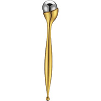 Lisapack Metal Eye Cream Roller Wand, Face Massage, Facial Massager For Applicator, Reduce Puffiness (Gold)