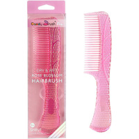 Candybrush Wide Tooth Comb For Women Curly Hair Wet Comb Detangling Girls Long Short Thick Fine Hair Curls Fashion Styling Tool Pink Large