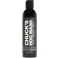 Chuck's Hog Wash - All Natural Beard And Body Wash - The Biker Scent, 8Oz - Leaves Your Beard Softer Than Its Ever Been And Is Suitable For Daily Use