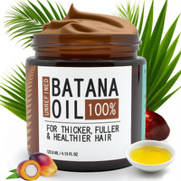 Unalakleet 100% Raw Batana Oil For Hair Growth - Botana Oil Hair Growth Treatment With Pumpkin Seed & Coffee | Vegan, Natural Hair Care For Thicker Hair | Pleasant Smell & Smooth Texture