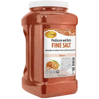 Spa Redi - Detox Foot Soak Pedicure And Bath Fine Salt, Mandarin, 128 Oz - Made With Dead Sea Salts, Argan Oil, Coconut Oil, And Essential Oil - Hydrates, Softens And Moisturizes