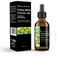Paracress Facial Oil With Helichrysum Essential Oil - 100% Natural Anti-Aging Formula For Wrinkle Reduction, Firming & Hydration - Moisturizing Face Oil For Radiant, Youthful Skin - 30Ml 1 Fl. Oz
