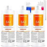 Ymeyfan Sa2 Solution (English Ver.), Aqua Peeling Solution For Hydrogen Oxygen Facial Machine Professional, Facial Deep Cleansing For Oily-Prone Skin Exfoliate Serums For Face Skin Care(400Mlx3Pcs)