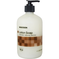 Mckesson Lotion Hand Soap With Aloe, 18 Oz Pump Bottle [Pack Of 1] - Fresh Scent, Keeps Hands Clean And Moisturized, Medical-Grade Soap
