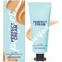 Supreme Creme All-Over Complexion Perfector - Long Lasting Supreme Cream Body Perfector - Waterproof Transfer-Resistant Skin Tint Cc Cream Foundation, Hydrating Concealer Shines Natural Beauty (1Pc)