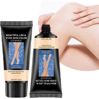 Gl-Turelifes Body&Legs Makeup Waterproof No Transfer, Flawless Body Coverage Perfector, Leg And Body Scar Cover Up/Tattoo Cover Up,Airbrush Legs Glow Lotion (#1 Fairest Glow, 40Ml)