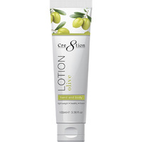 Cre8Tion Spa Olive Hand & Body Lotion, Luxurious Lightweight Moisturizer For Silky, Smooth Skin, 3.3 Fl Oz