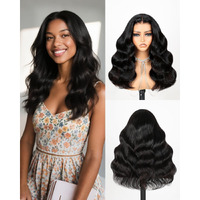 Megalook Hair Wear And Go Glueless Wigs Human Hair Pre Plucked Pre Cut 6X6 Hd Lace Closure Wigs Human Hair Body Wave Lace Front Wig Pre Bleached Knots Glueless Wig 20 Inch