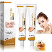 Bee Venom Moisturiser Cream Wrinkle Removal & Firming, Anti-Aging Eye&Face Bee Venom Skin Treatment Cream, Natural And Non-Irritating, Lifting & Recovery For All Skin Type (2 Packs, 20G)