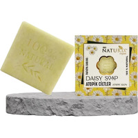 Limopa Organic Bar Soap Moisturizing Soap Made From Natural Oil | Hair Hand Face Body Bath Wash | Skin Care Cleanser Shampoo (Daisy)