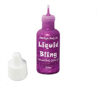 Amerikan Body Art Liquid Bling - Fuchsia (0.5 Oz)