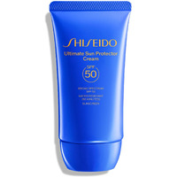 Shiseido Ultimate Sun Protector Cream - 50 Ml - Hydrating Broad-Spectrum Spf 50 Sunscreen For Face - Visibly Improves Fine Lines, Smoothness & Even Skin Tone - Normal To Dry Skin Types