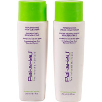 Pai-Shau Replenishing Cleanser And Conditioner Set - Hydrating Shampoo And Conditioner For All Hair Types - 2X250Ml