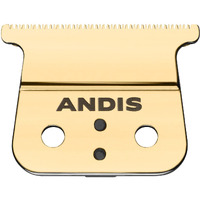 Andis 74115 Gtx-Exo Cordless Hair Clipper/Trimmer Shallow Tooth Replacement Blade - Precision T-Blade For Ultra-Close Cuts, Corrosion-Resistant Coating & Zero-Gap Capable, Gold