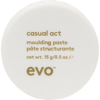 Evo Casual Act Moulding Whip - Light Firm Hold Styling Paste For All Hair Types - Improves Hair Texture - Travel Size, 15G / 0.5Oz