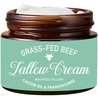 Nichalous Organic Grass Fed Whipped Tallow Cream With Castor Oil & Frankincense Oil, All-Natural Moisturizer, Hydrating Beef Tallow Moisturizer Cream And Manuka Honey Balm For Skin (1)