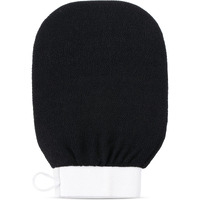 Clarial Exfoliating Body Scrub For Bath And Shower Use - Face Scrubber And Body Exfoliator Mitt, Dead Skin Remover - Exfoliating Glove Shower Scrub For Men And Women - Single Black