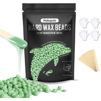 Makupala Hard Wax Beads Bulk, 3Lb Unscented Stripless Spa Wax Beans For Brazilian Waxing, Bikini, Body, Back, Chest, Leg, Armpit, Face, Wax Beads For Sensitive Skin Coarse Hair Removal From Root