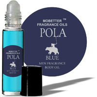 Mobetter Fragrance Oils Pola Blue Cologne Body Oil For Men (10Ml Roll On)