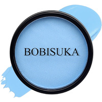 Bobisuka Light Blue Face Body Paint, Water-Based Face Painting Kit & Body Paints, Kids Adults Facepaint For Halloween Sally Avatar Corpse Bride Smurf Sfx Makeup, Costume Cosplay Party Theater & Stage