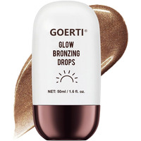 Body Shimmer Oil - Liquid Highlighter For Glowing Skin, Waterproof & Long-Lasting Body Makeup For Face, Arms, Legs & Shoulders, Bronze Illuminating Glow Lotion, 1.6 Fl Oz (04#/ Rich Bronze Glow, 50Ml)