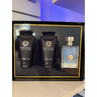Versace Pour Homme By Versace For Men - 3 Pc Gift Set 1.7Oz Edt Spray, 1.7Oz Hair And Body Shampoo, 1.7Oz After Shave Balm