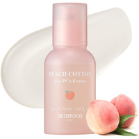 Skinfood Peach Cotton Zinc Pca Essence Serum Primer, Korean Skin Care Makeup Prep Hybrid Face Serum, Blurring Matte, Sebum & Oil Control, Hydrating Primer For Sensitive, Oily Skin (1.69 Fl. Oz.)