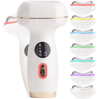 Microcurrent Facial Device With Red Light Therapy, 7-In-1 Led Sculptor Skin Care For Face Neck Eye Firming & Visible Line Smoothing, Cooling Electric Gua Sha Tool