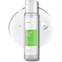 Iunik Tea Tree Relief Vegan Face Toner - Facial Moisturizer Acne-Prone Irritated Skin W Tea Tree 67% Centella Asiatica 19.5% 6.7 Fl Oz Sensitive Skin Breakout Rosacea Blemish Plant-Based Ingredients