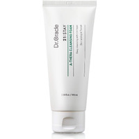 Dr.Oracle 21 Stay A-Thera Cleansing Foam - Tea Tree Oil & Salicylic Acid Cleanser For Hormonal Acne, Pore Deep Cleansing Foam, Korean Skin Care, Dermatologist Tested 3.38 Fl Oz