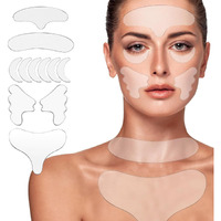 Forehead & Neck Wrinkle Patches, Reusable Silicone Face Patches For Wrinkles, Anti Wrinkle Patches To Reduce Facial Wrinkles, Frown, Chest & Fine Lines, Overnight Wrinkle Pad For Women, 11 Pcs