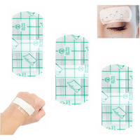 Hipifans Disposable Plastic Eye Shield For Eyebrow Tattoo Protection, 40Pcs/Set Waterproof Protective Tape Aftercare Paste, Microblading Supplies, Eyelid Permanent Makeup Salon Use