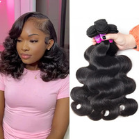 12A Human Hair Bundles 400G Body Wave Bundles Human Hair Extensions 12 12 12 12 Inch Brazilian Virgin Body Wave 4 Pieces Deals Unprocessed Brazilian Quick Weave Extensions Natural Black