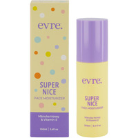 Evre Super Nice Manuka Honey & Vitamin E Teen Face Moisturizer, 3.4 Fl Oz, Nourishing Face Lotion With Avocado, Rosehip & Jojoba Oil