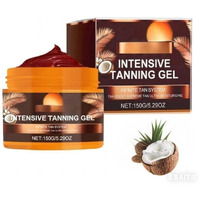 (1Pcs) Intensive Tanning Gel,Golden Shimmer Intensive Tanning Cream, Carotene Tanning Gel, Water-Resistant With Carrot And Coconut Oil(5.29 Fl Oz)