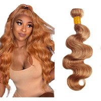 27 30 Bundles Human Hair Highlight Body Wave Bundle Loose Wave Bundles Human Hair Unprocessed Virgin Hair 1 Bundle 30 Inch