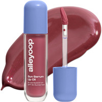 Alleyoop Sun Serum Lip Oil Spf 40 - Tinted Lip Oil With Spf, Hydrating Tinted Lip-Moisturizer For Women, Lips Sunscreen For Cracked Lips, Smooths & Soothes, Vegan, Travel-Friendly, Hazy