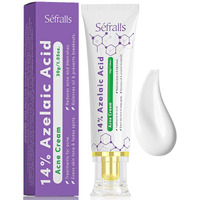 14% Azelaic Acid Acne Cream, Premium Azelaic Acid Facial Cream - Redness Relief For Face, Redness Reducing Skin Care, Prevents Acne Breakouts, Ease Pimple Clarify Skin Soothe Irritation,1 Oz