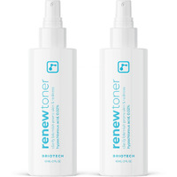 Briotech Renew Toner, Hypochlorous Acid Spray, Minimize Appearance Of Blemishes, Soothing Facial Mist For Sensitive Skin, Calm Redness & Bumps, Hypoallergenic & Vegan, 2 Fl Oz Travel Size (2 Pack)