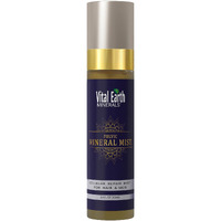 Vital Earth Fulvic Mineral Facial Mist, Travel-Friendly - Anti-Aging Face & Hair Spray For Cellular Renewal & Hydration, 3.4 Oz