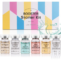 Bb Facial Glow Starter Kit Serum Essence Skin Care Set 0.27Oz 6 Vials, Skin Care Serum For Face Bb Radiance Facial Kit