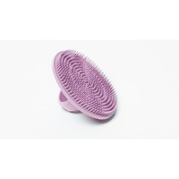 Boie Usa Face Scrubber - Handheld Facial Tool - Softer Than Silicone Face Brush, Hypoallergenic, Gentle Exfoliation For Sensitive Skin. Bpa- & Latex-Free, Made In The Usa & Easy To Clean (Thistle)