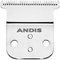 Andis Carbon Stainless-Steel Deep-Tooth Replacement T-Blade - For Model D-8, Slim-Line Pro-Li Cord/Cordless Trimmer - Close & Sharp Cutting, Zero-Gapped, Dependable & Long-Life Blade - Silver