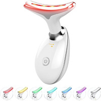 7 In 1 Red Light Therapy For Face Sculptor Contouring Device Facial And Neck Massage Wand For Skin Care