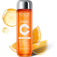 5X Vitamin C Toner Honlink Facial Care Toner, Hyaluronic Acid Hydrating Facial Treatment For Even Skin Korean Tone, Safe Glowing Skin 130Ml,K-Beauty,Tk Popular Skin Care Products, Women Gift