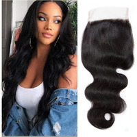 6X6 Closure Pre Plucked With Baby Hair Body Wave 66 Closure 1B 6X6 Hd Lace Closure Body Wave For Women 6 By 6 Closure Human Hair Only Free Part Hand Tied Transparent Lace Closure 14 Inch