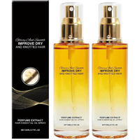Jorlzeut Hair Oil,Plant Essence Care Liquid,Improve Dry,Curly,And Split Hair,Deeply Moisturize And Nourish The Skin 80Ml(2Pcs)