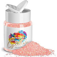 Marblers Holographic Glitter [Rainbow Pink] 1.5Oz (42G) | Fine | Non-Toxic, Vegan, Cruelty-Free | Face, Body, Eyeshadow, Hair, Festival, Party Makeup, Nail Art, Polish | Resin, Tumbler, Slime, Craft